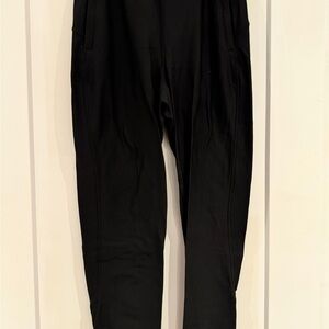 Women’s Black Lululemon Jogger Pants